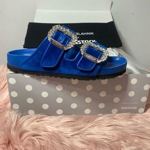 Manolo Blahnik x Birkenstock new size 38 collaboration